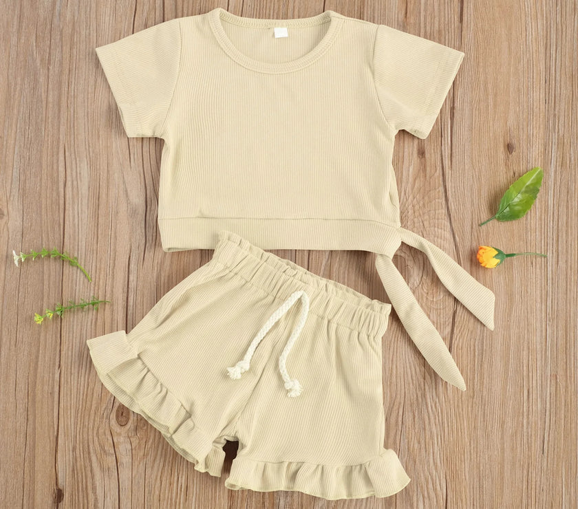 Baby Girl 2 Pieces Summer Clothing Set