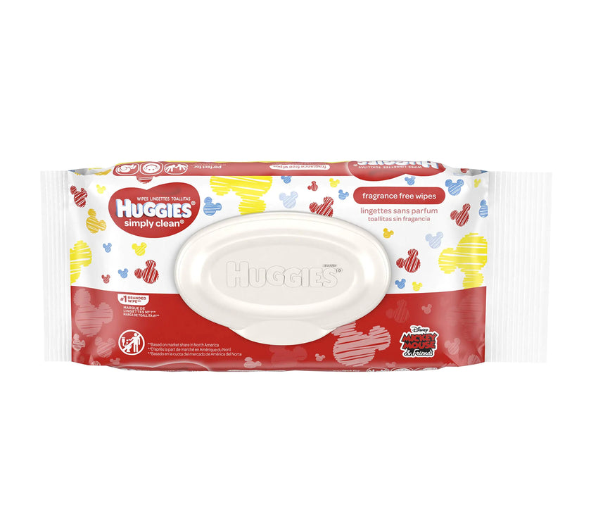 Huggies Pure & Gentle Fragrance-Free Wipes 24 Ct