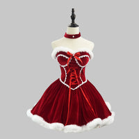 Chinese New Year Gown, Celebrity Dress COS Princess Christmas Costume Performance Costume, Large Size