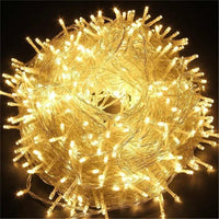 5-100M LED Christmas String Fairy Lights 220V EU Plug Indoor Outdoor Garland Light for Wedding Tree Holiday Party Decoration