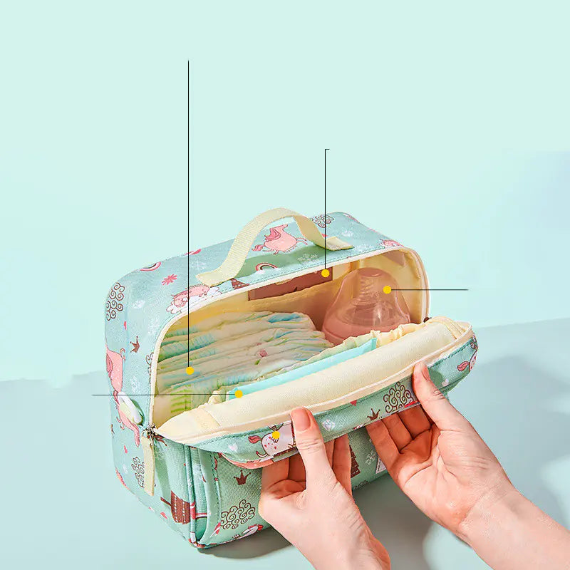 Portable Baby Diaper Storage Bag for Travel