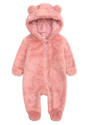 Cozy Flannel Baby Romper