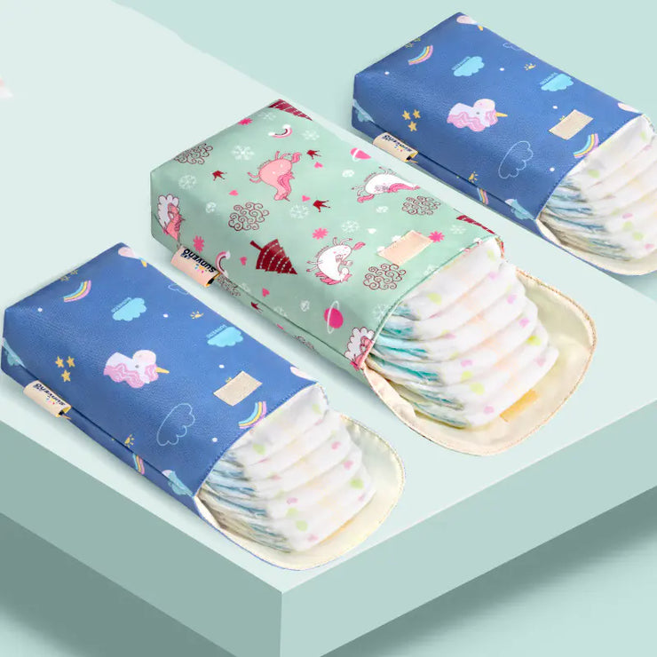 Portable Baby Diaper Storage Bag for Travel