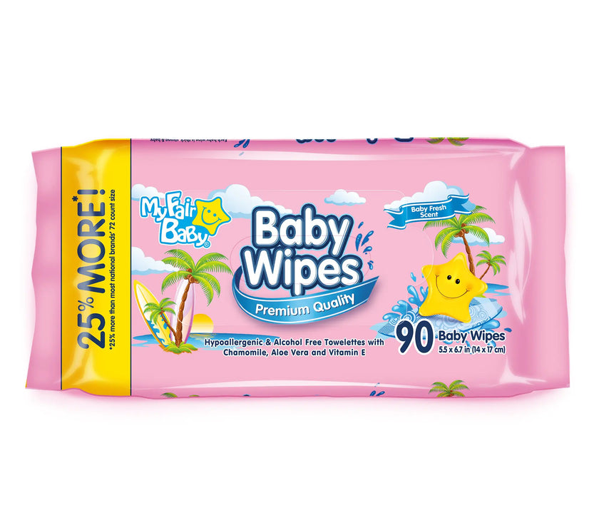 Soft Touch Pink Baby Wipes