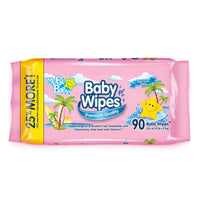 Soft Touch Pink Baby Wipes