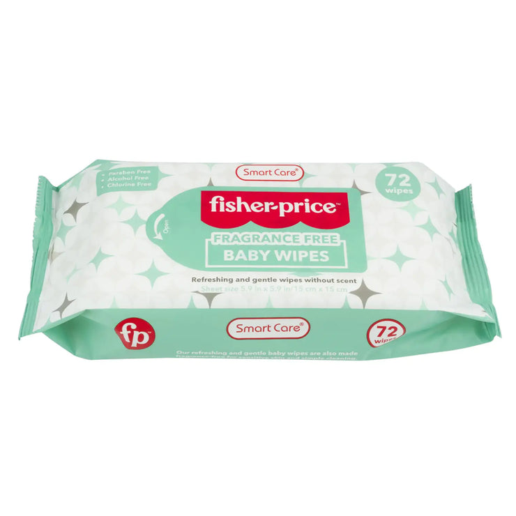 72-Pack Fisher Price Gentle Baby Wipes