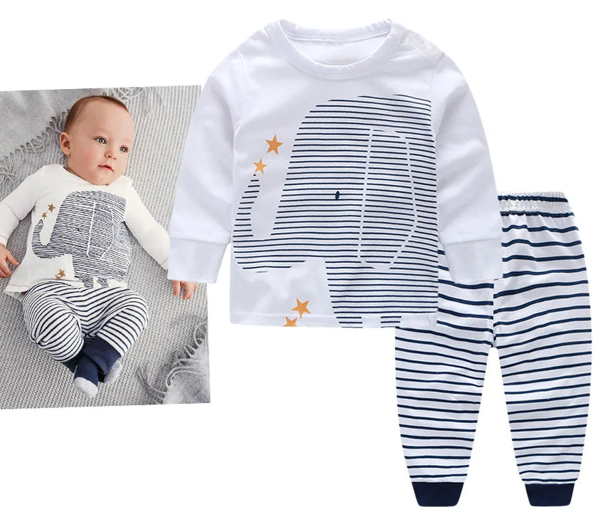 Babies Elephant Clothing Set