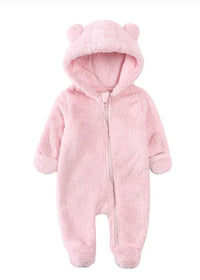 Cozy Flannel Baby Romper