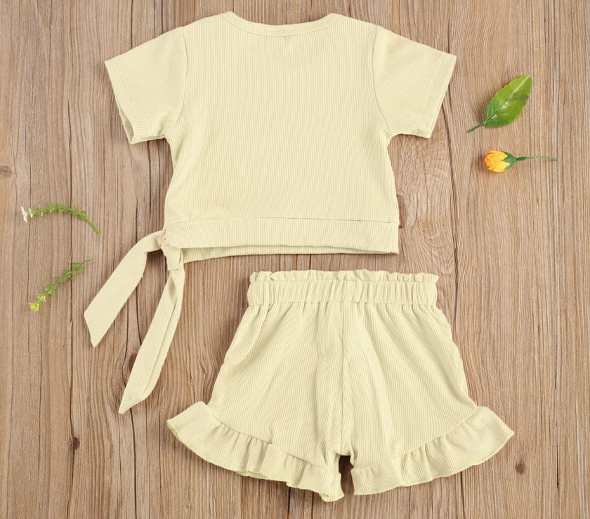 Baby Girl 2 Pieces Summer Clothing Set